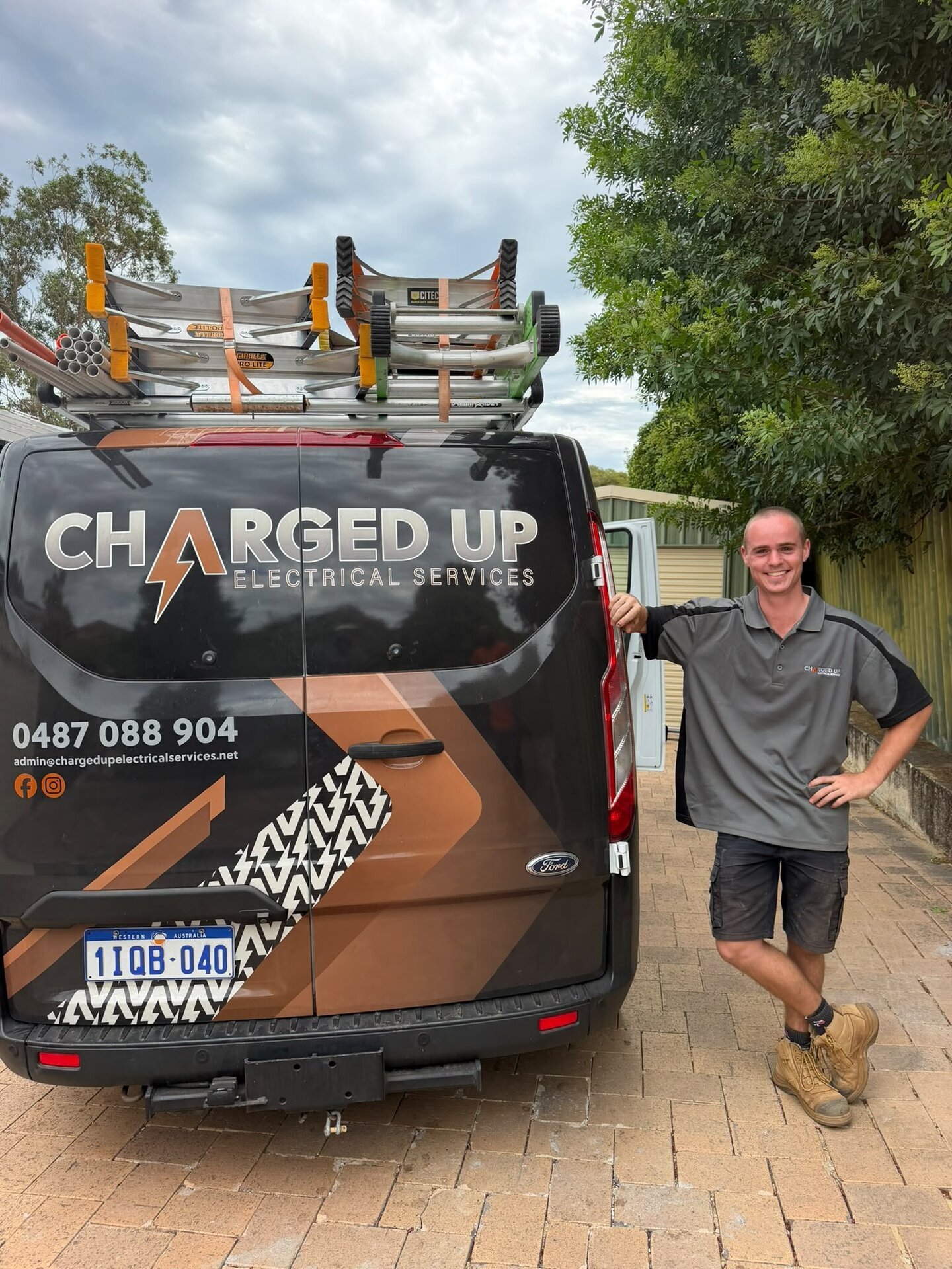 Riley from Charged Up Electrical