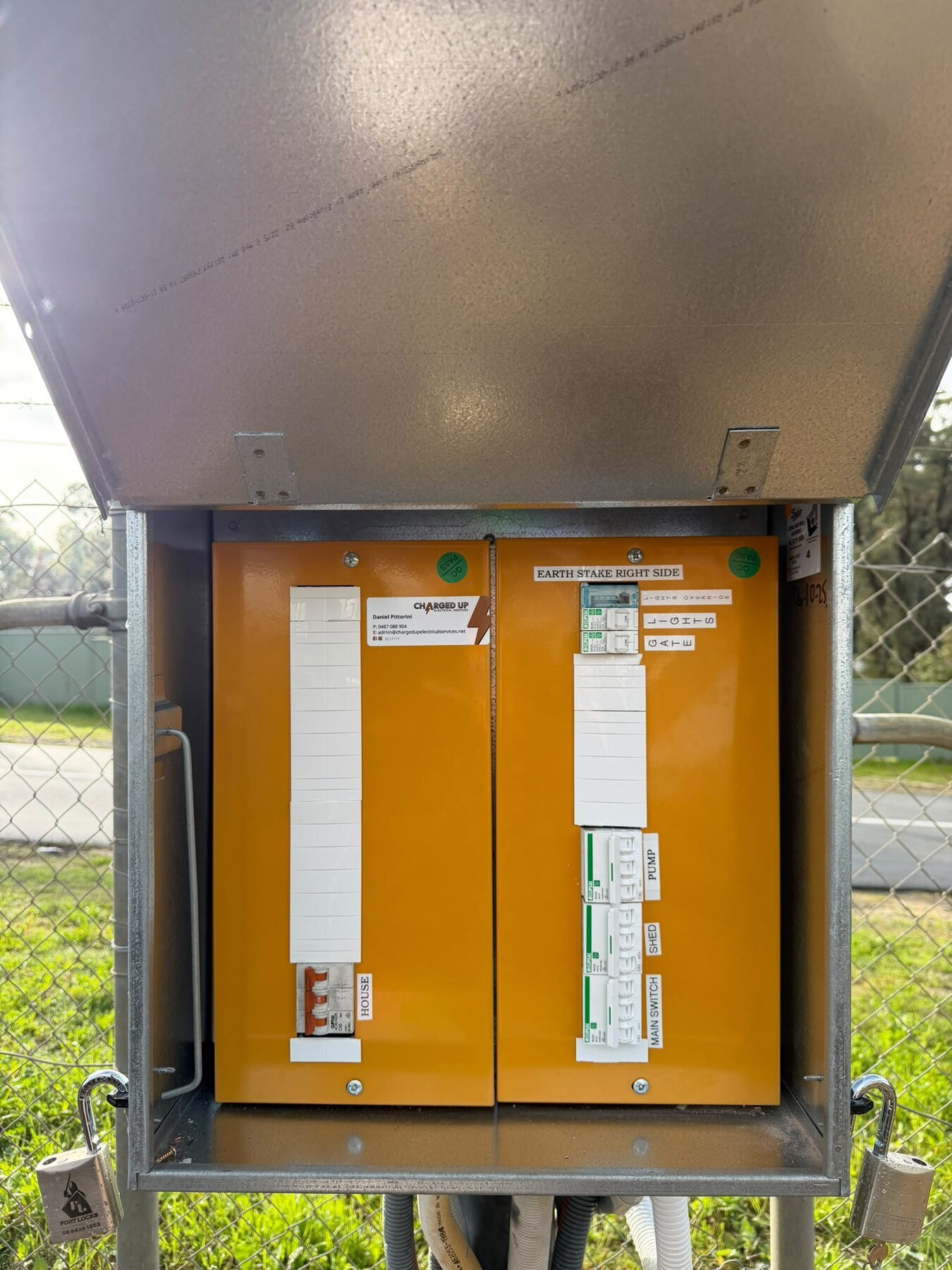 Commercial switchboard electrical project 1