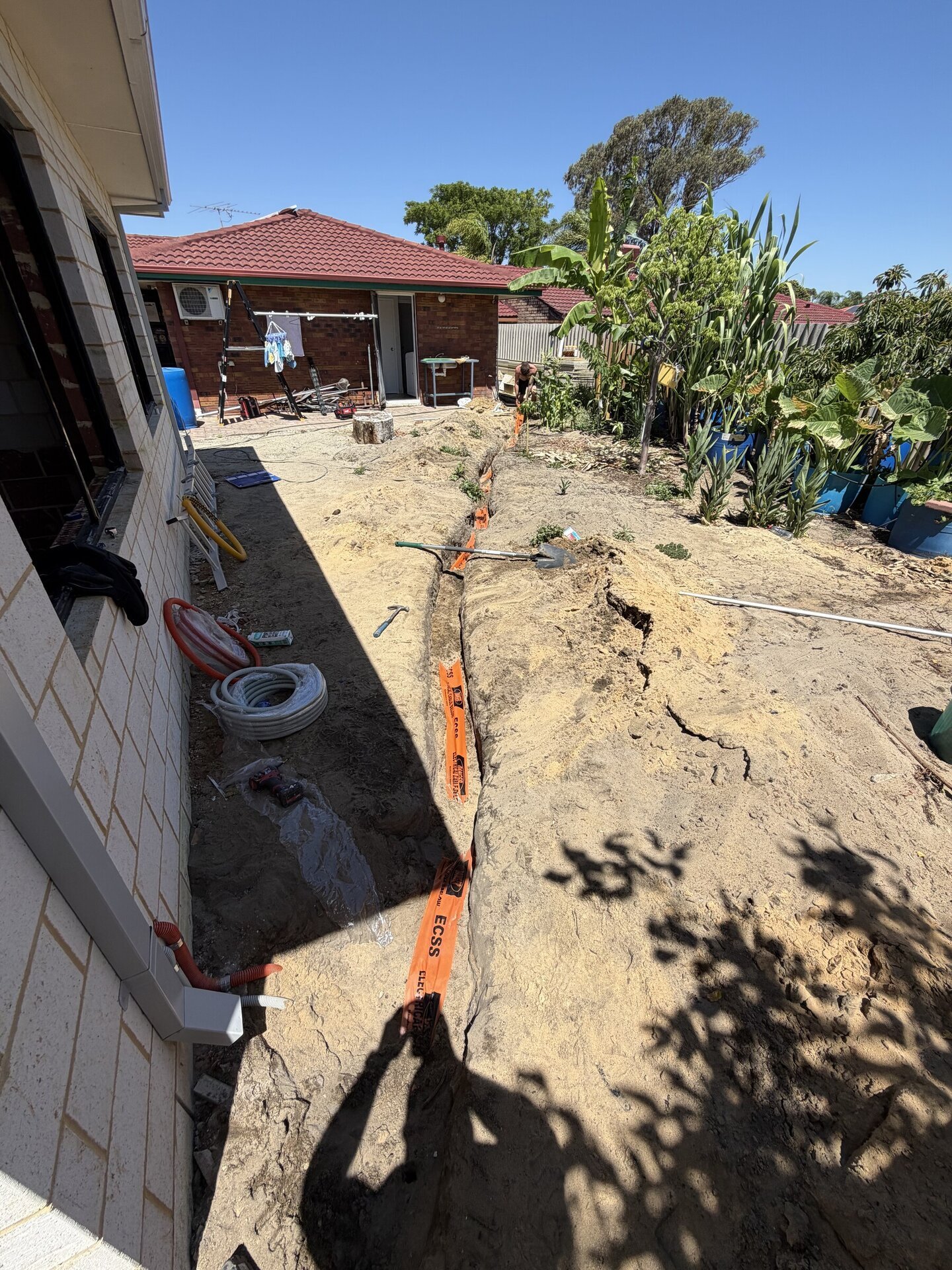 Recent residential electrical work project one