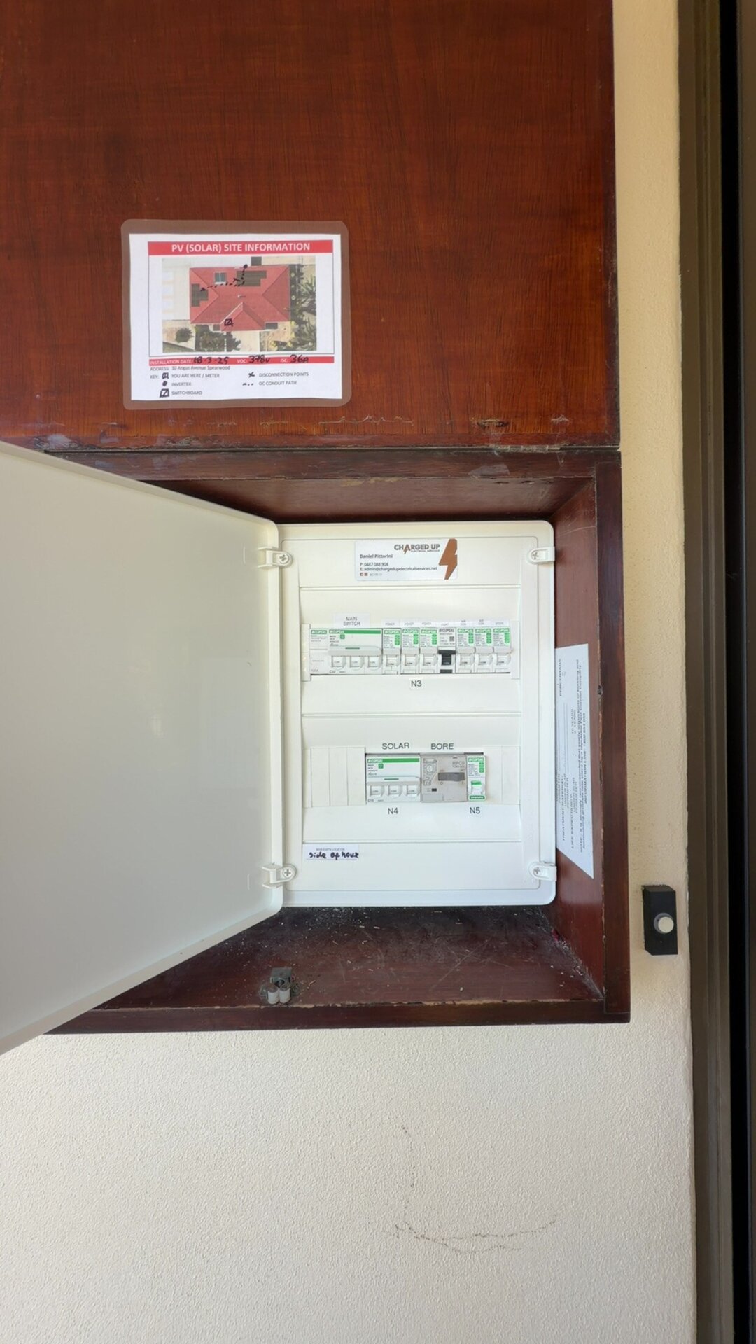 Professionally installed split system air conditioner in Perth